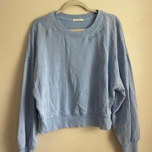 Z Supply “Good Vibes” Pullover